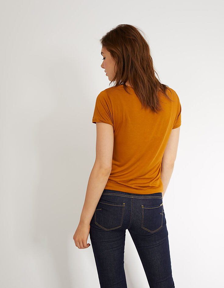 Tee-shirt ambre Happy Queen I.Code-3