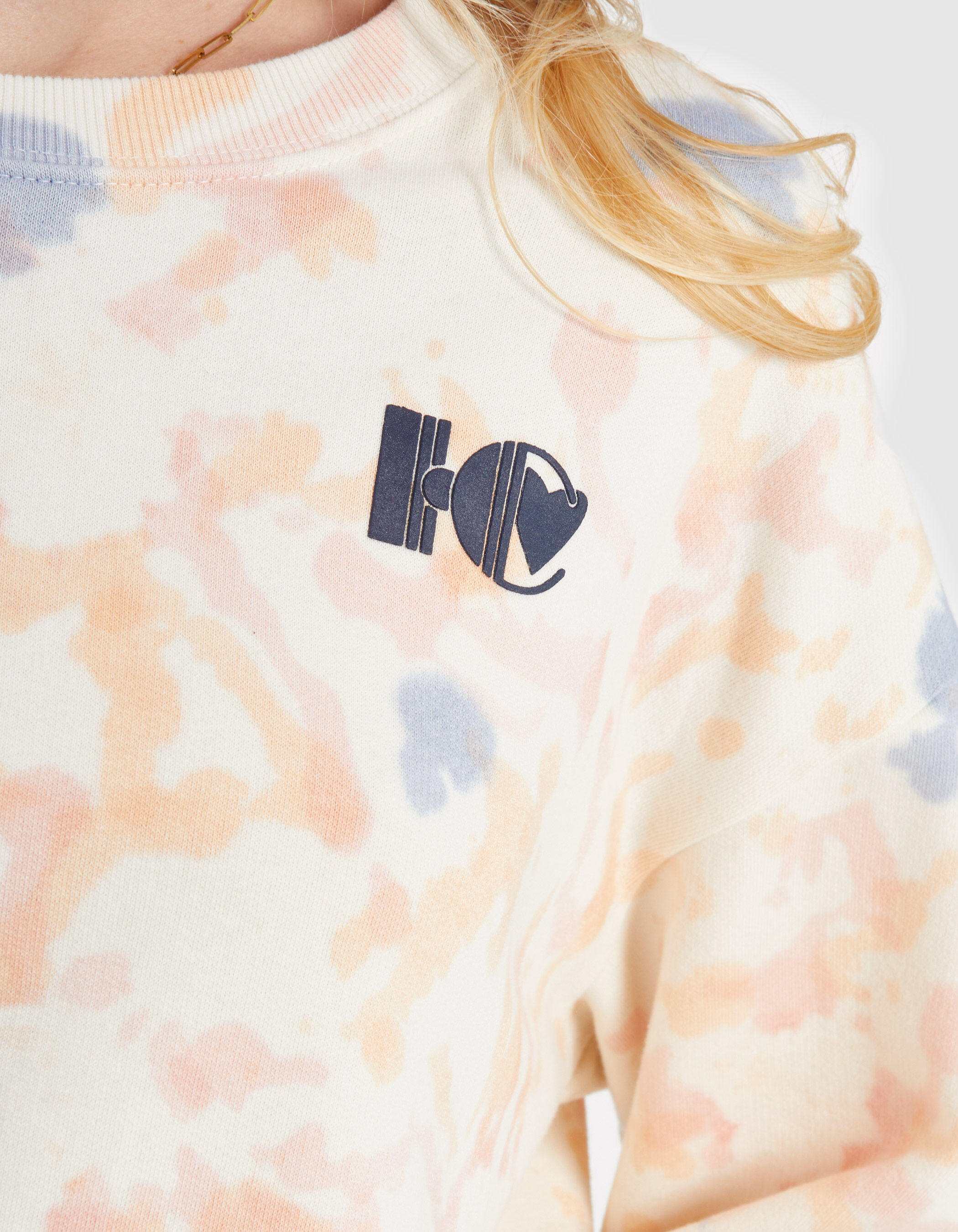 Beige tie dye sweatsuit on sale