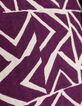 Pantalón corto de jacquard en morado con estampado gráfico I.Code-8