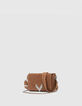 Die Tasche Die 111 Staten Island camel Leder Samt Damen-4