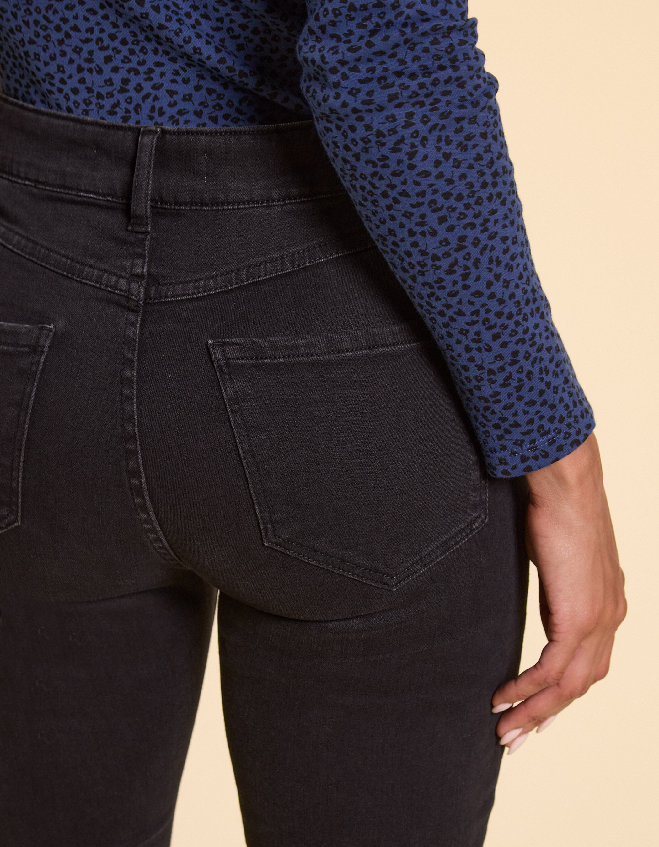 Jean best sale noir slim