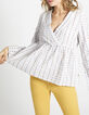Top blanco roto rayas de colores-1