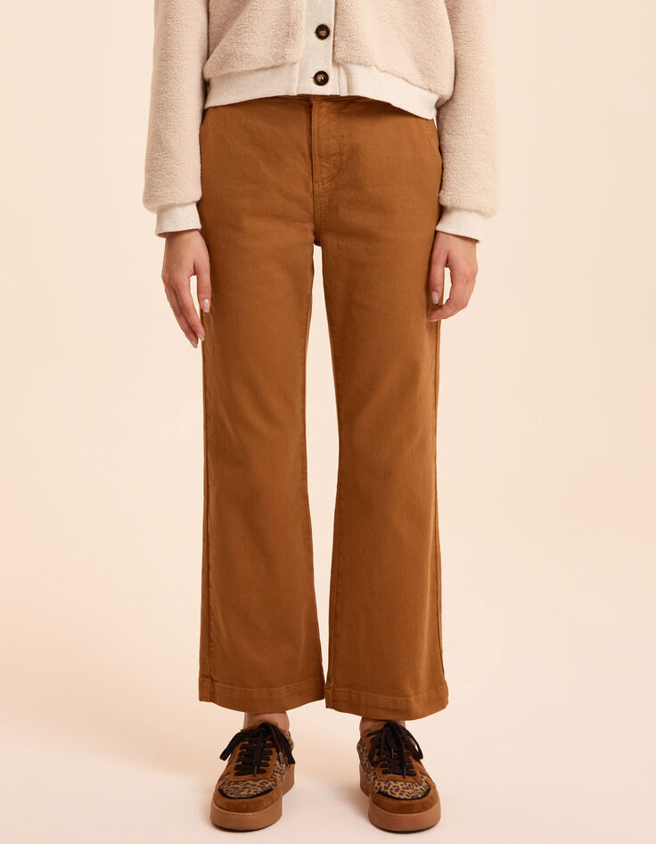 Blauwe stonewashed straight jeans I.Code-3