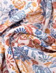 I.Code ecru blouse with Boho flower print-11