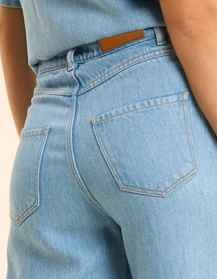 Jean large bleu délavé I.Code-5