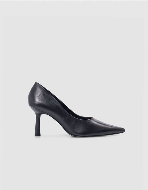 Damen Pumps aus schwarzem Lackleder - IKKS
