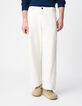 Barrel Jeans White Herren mit Knopfleiste-2