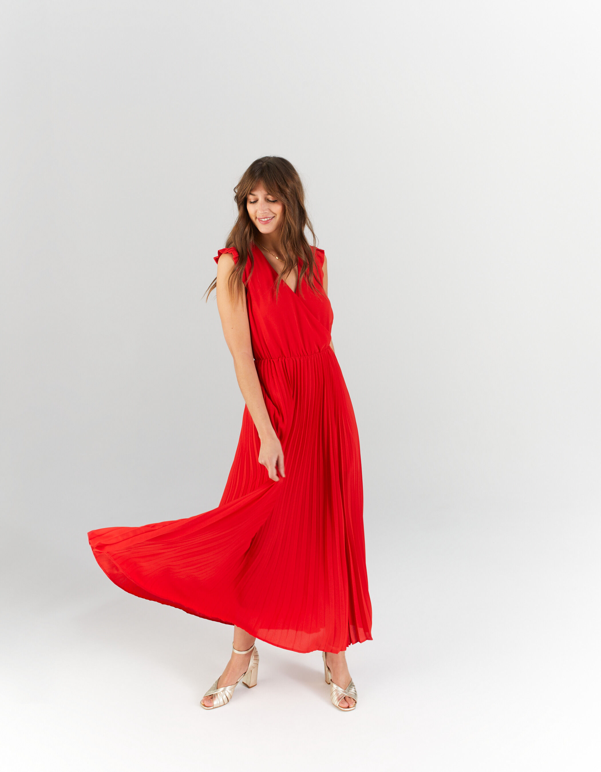 Vestidos hotsell plisados 2019