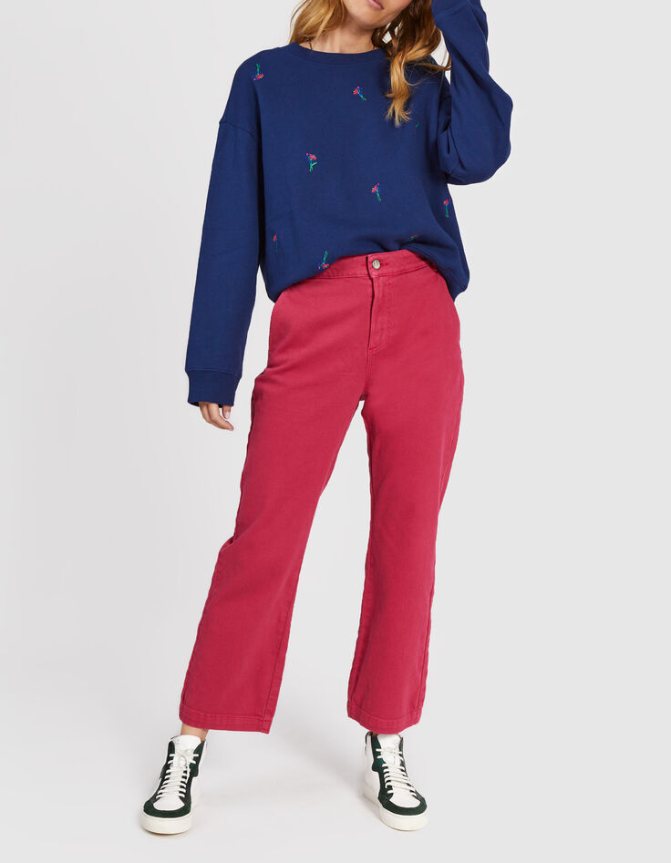 Vaqueros flare magenta I.Code-1