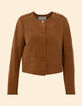 Veste de costume courte carrée camel I.Code-8