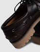 Herren Bootsschuhe aus braunem Leder-5