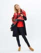 Manteau noir en maille I.Code-6
