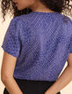 Ecru plant bandana print top I.Code-3