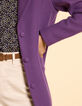 Dark purple lange mantel I.Code-4