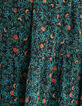 Grünes Kleid mit Sommerfrüchte-Print I.Code-8
