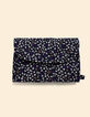 Clutch estampado floral micro leo morado I.Code-2