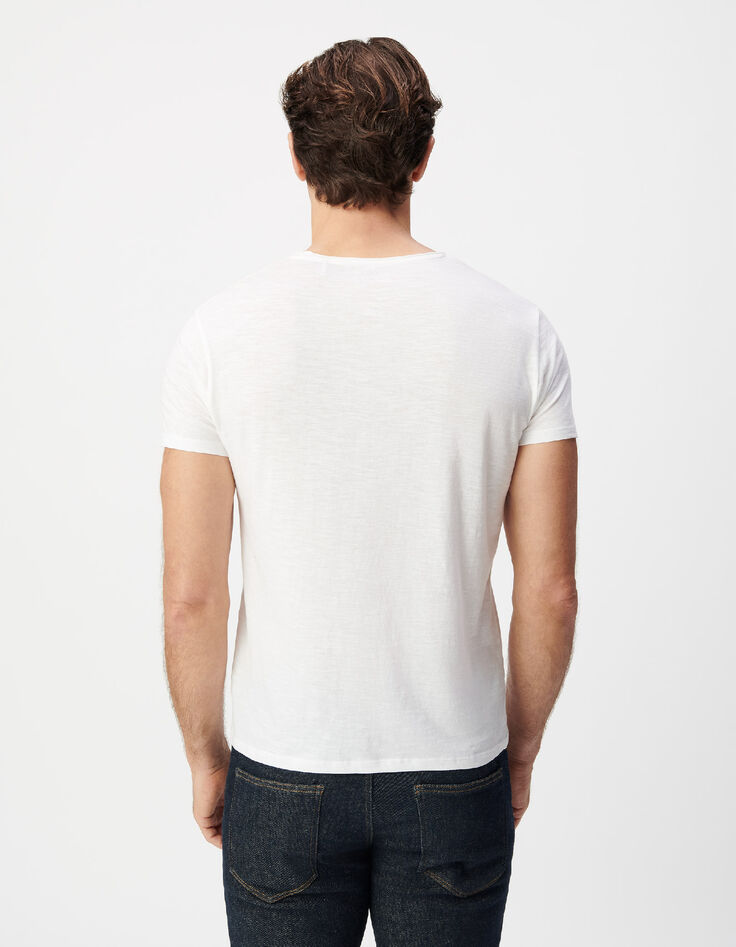 Wei&szlig;es Herren-T-Shirt L'Essentiel-3
