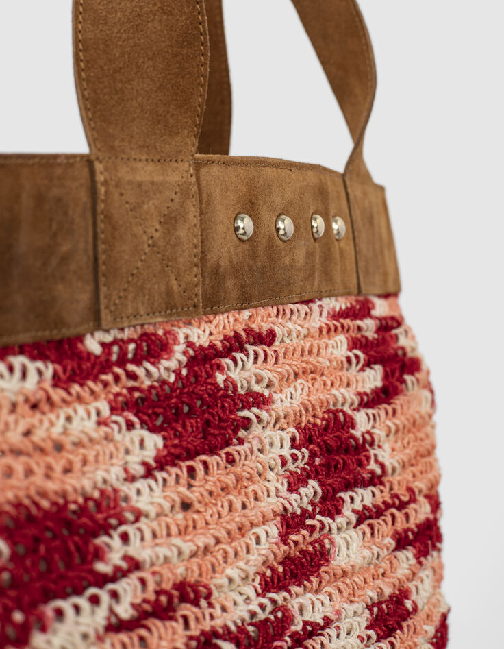 Sac cabas textile tress&eacute; I.Code-5