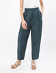 Wijde graniet broek jacquard vierkantjes I.Code-2