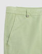 Gr&uuml;ne Chino-Fit Shorts f&uuml;r Herren-7