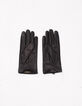 Gants noirs et gris bi-matière I.Code-2