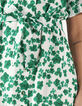 Vestido camisero blanco roto tréboles I.Code -5