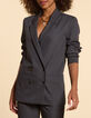 Veste de costume anthracite motif pied-de-puce I.Code-2
