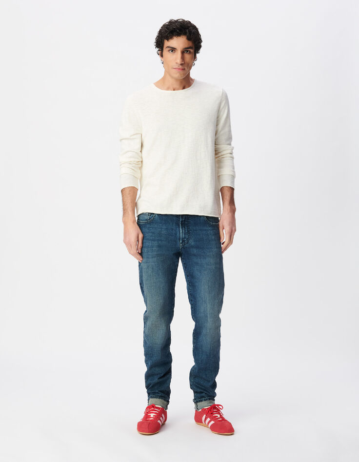 Blaue Bruce Slim-Herrenjeans-1
