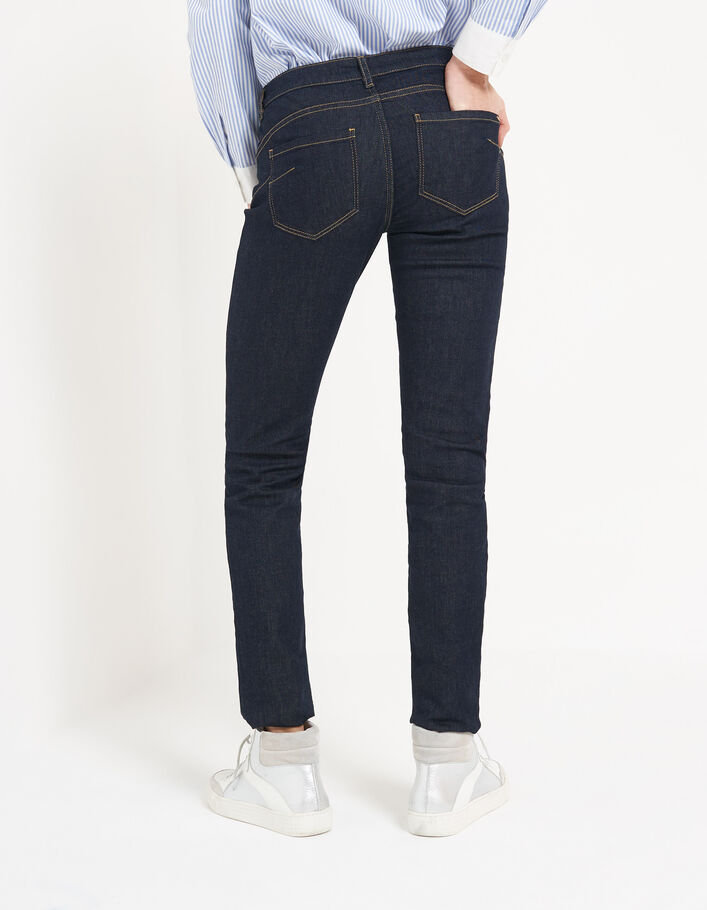 I.Code raw high-waist slim jeans - I.CODE