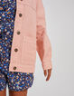 Blushrosa Jeansjacke I.Code-6