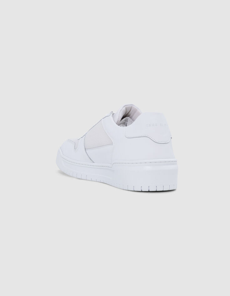 Schwarze Herrensneakers aus Mischgewebe-4