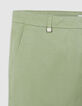 Gr&uuml;ne Slim-Fit-Chinohose f&uuml;r Herren-5