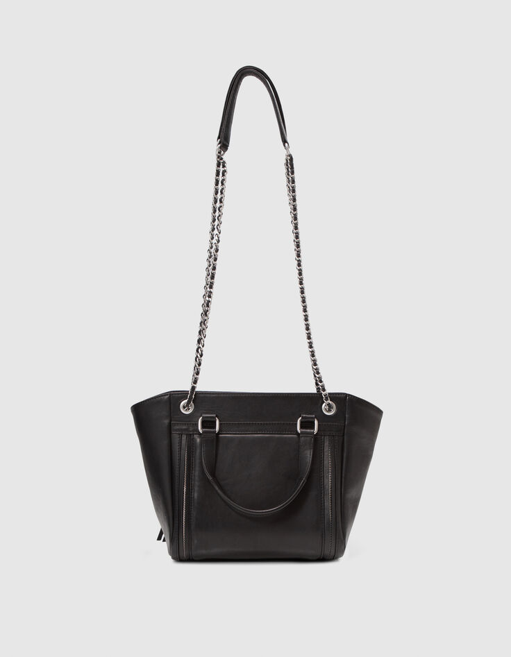 Die Tasche 1440 schwarz Leder Gr&ouml;&szlig;e M Damen-6