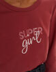 Sweat pivoine Super Girl I.Code-4