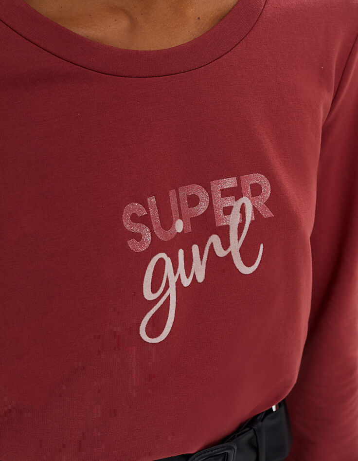 Sweat pivoine Super Girl I.Code-4