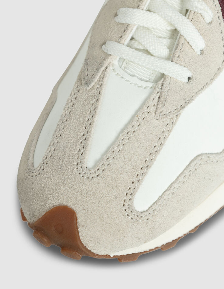 Bordeauxfarbene Sneakers NEW BALANCE 327 Damen-6