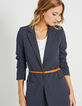 Marine colbert in jacquard met kruisjes I.Code-2