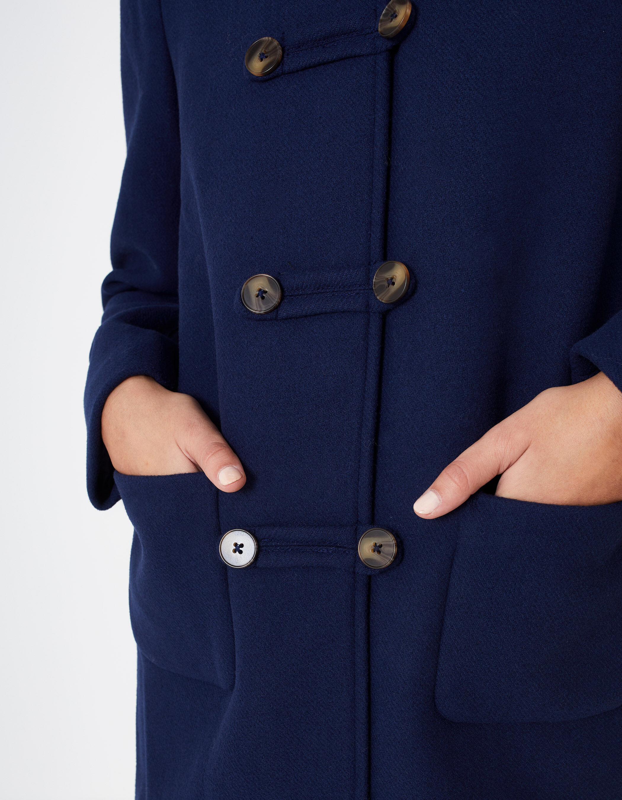 Manteau navy blue esprit duffle coat I.Code