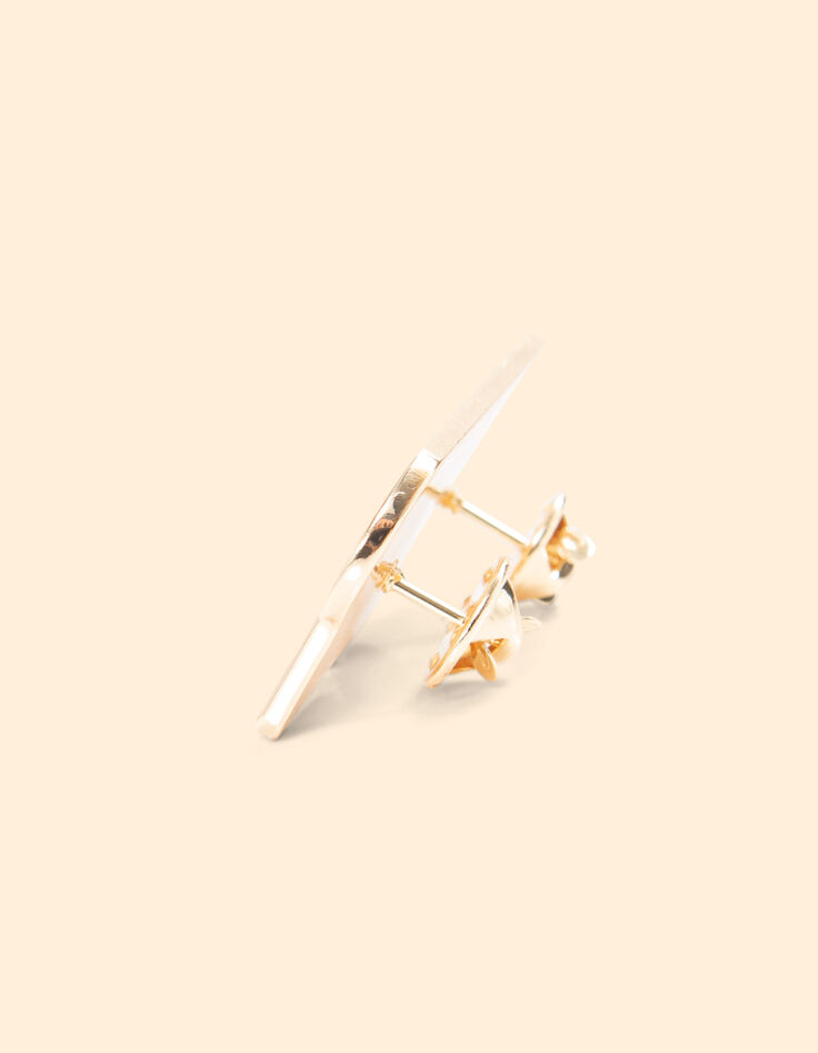 Broche message métal I.Code-2