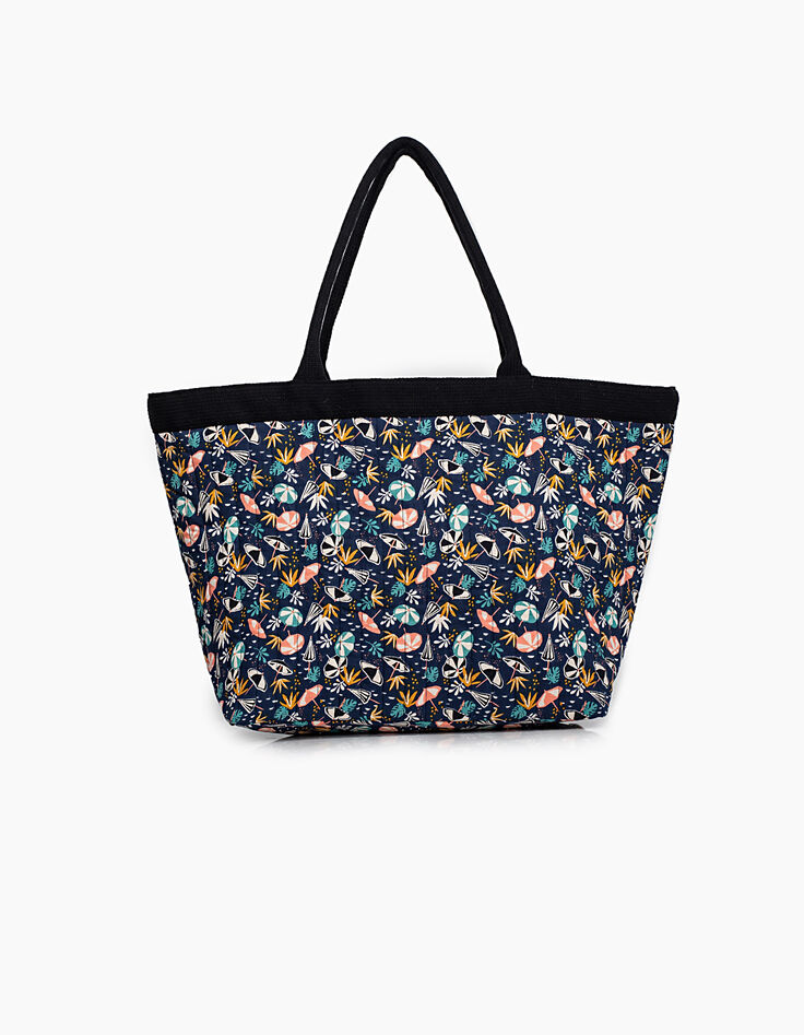 Sac cabas marine imprimé parasols I.Code-1