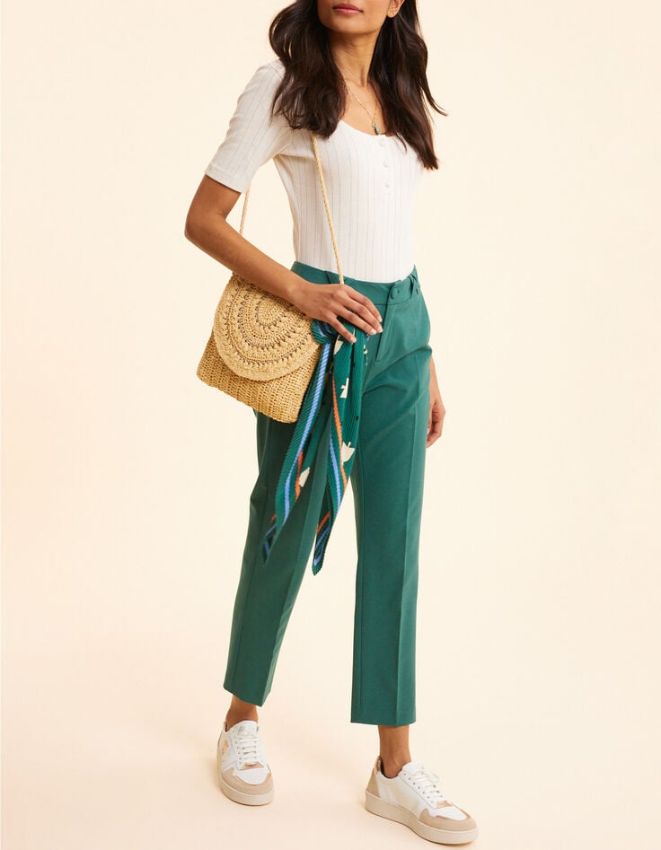 Body &eacute;cru maille Pointelle I.Code-5