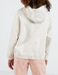 Gebroken witte blouse met rits en kap I.Code-2