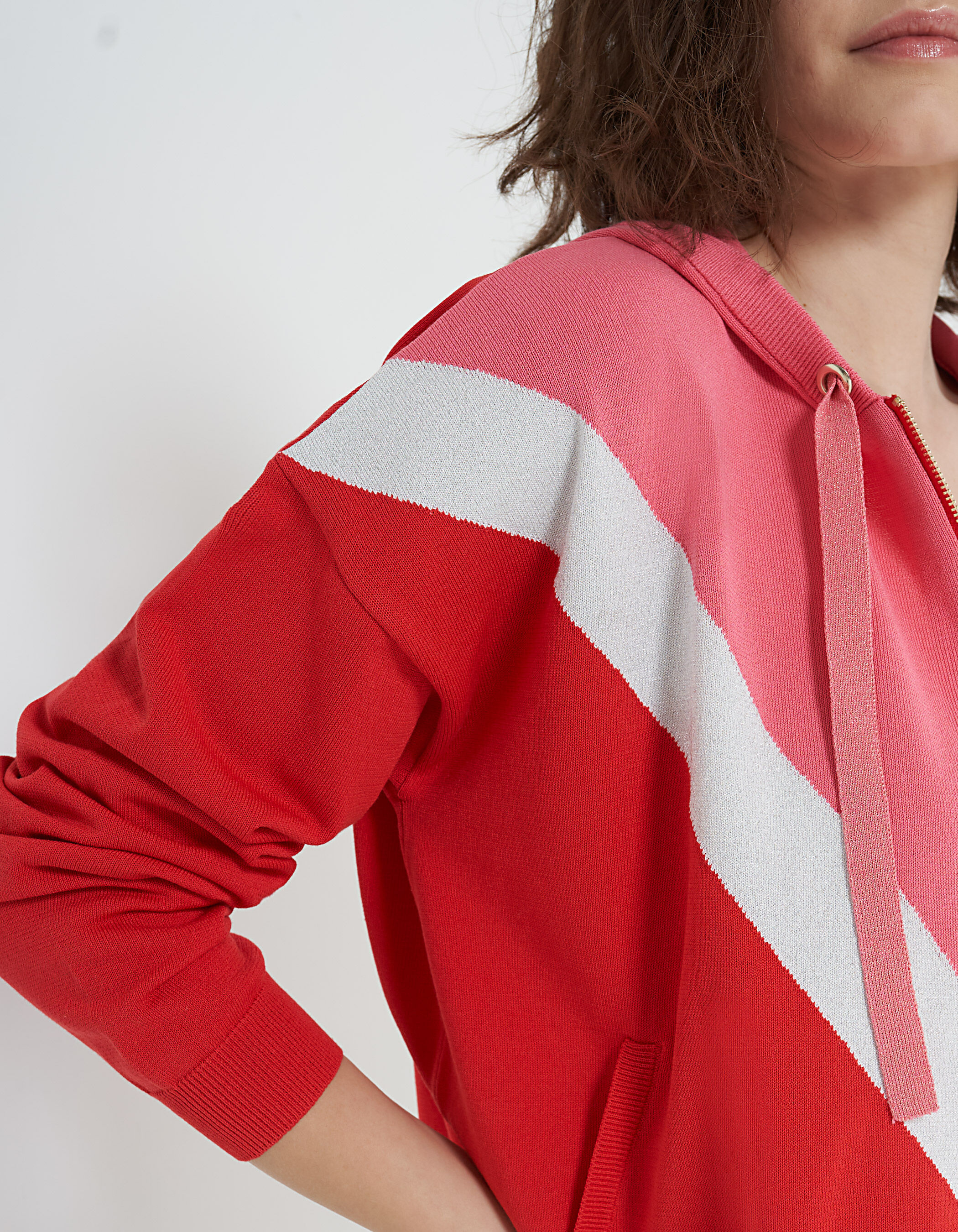 Peach colour cardigan online