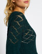 Pull maille vert I.Code-4
