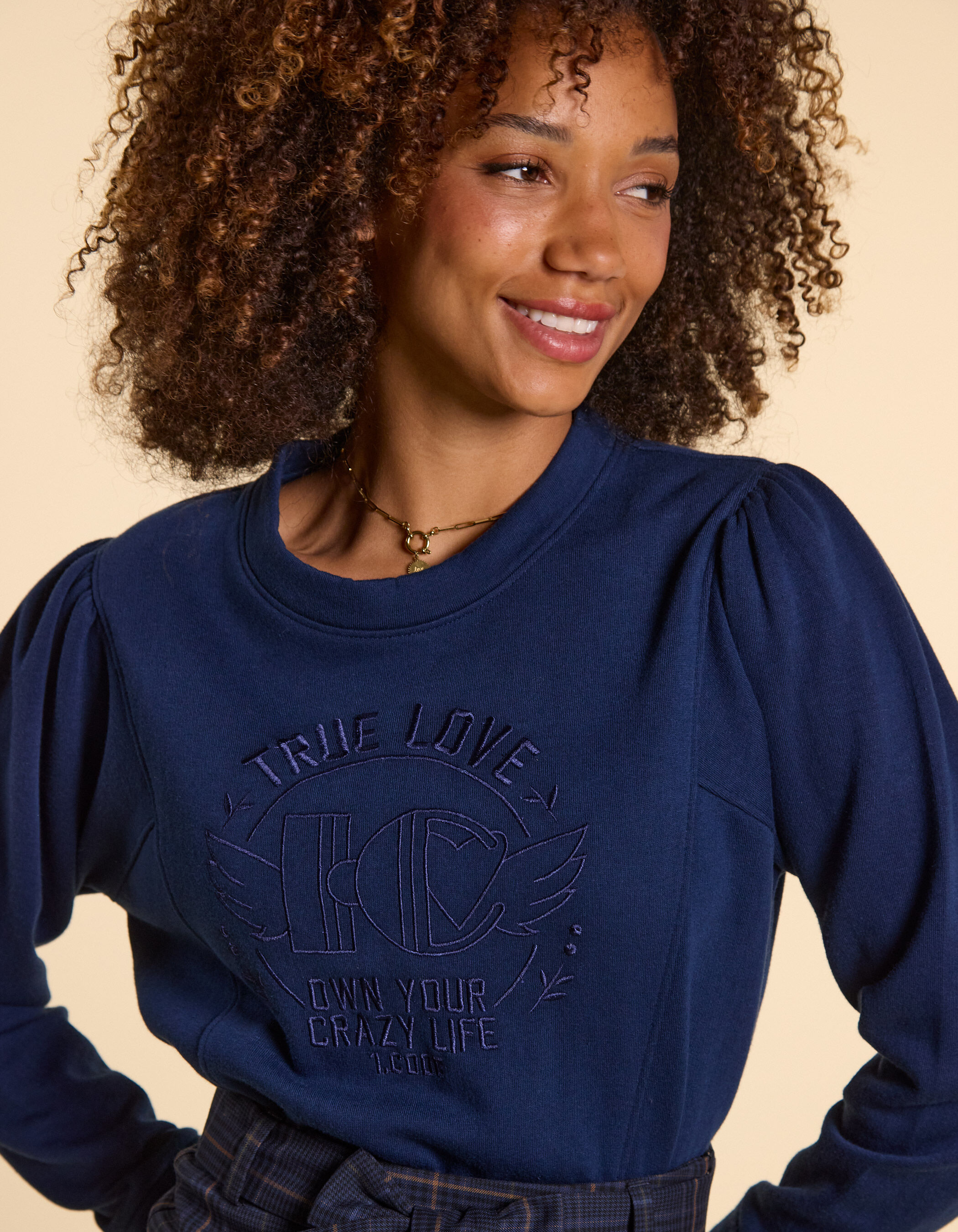 Sweat bleu marine clearance