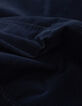 I.Code navy denim-look velvet suit jacket-9