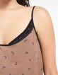 I.Code camel printed Free Boobs top with integrated bra-4