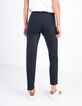 Pantalon city navy blue jacquard minimaliste I.Code-3