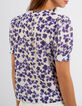 Witte top anemonenprint I.Code-2