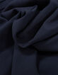 Blazer azul marino capucha felpa extraíble I.Code-8